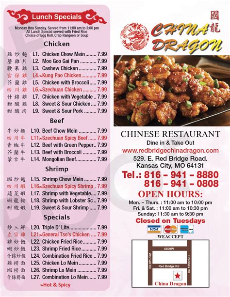 chinese tullamore menu|China Dragon .